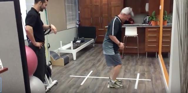 Knee Rehab Lateral Stepping