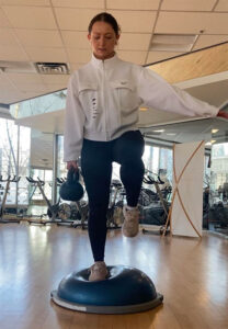 Balance Training with Bosu Ball